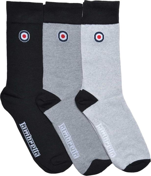 Produktbild Lambretta Socken (3erPack) (3er Pack, 39.5 - 45.5)