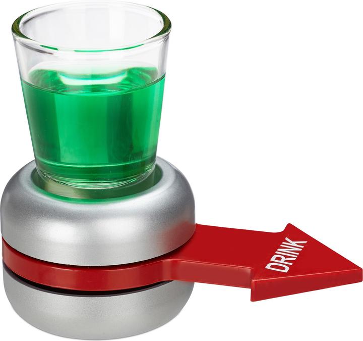 Actual product image Relaxdays Spin the Shot Drinking Game