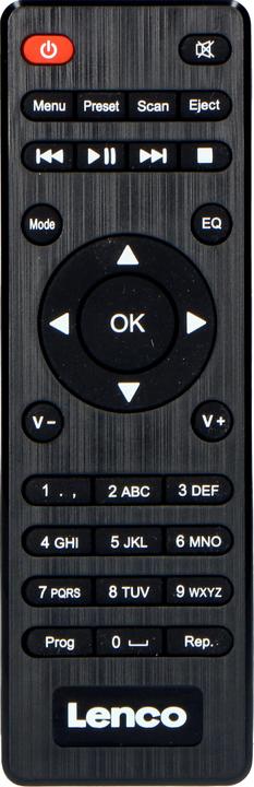 Image du produit Lenco DIR-260BK (FM, DAB+ DAB, Webradio, VHF, WiFi, Bluetooth)