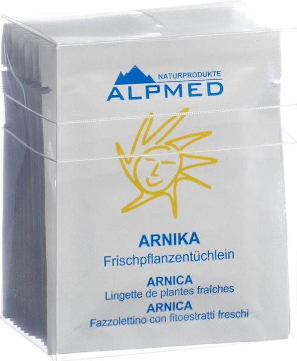Actual product image Alpmed Arnica fresh plant wipes (13 Piece)