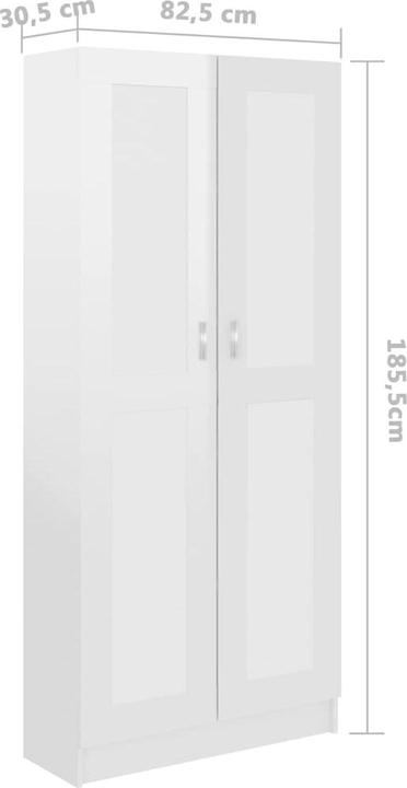 Image du produit VidaXL Gilvarry (82,5 x 30,5 x 185,5 cm)