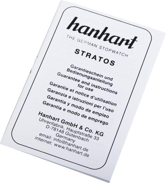 Actual product image Hanhart Digital stopwatch Stratos 2