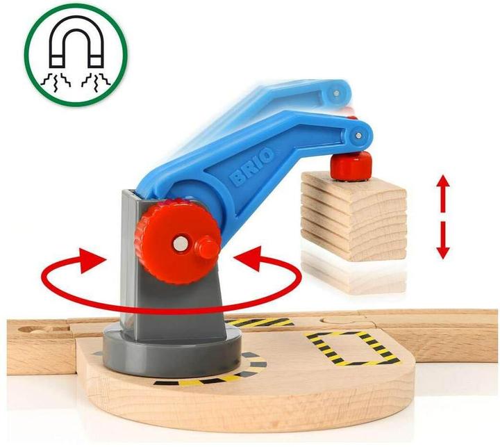 Actual product image Brio Goods train with crane