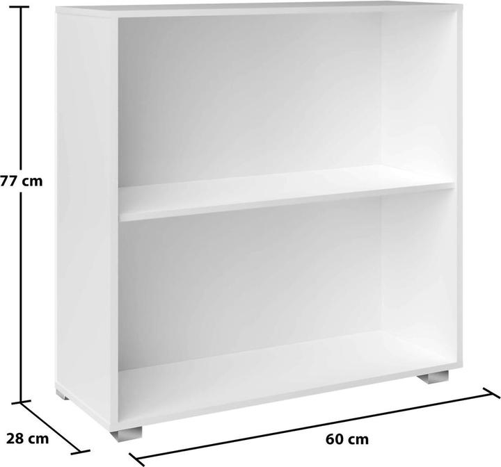 Immagine prodotto Casaria Scaffale libreria (77 x 60 x 28 cm)