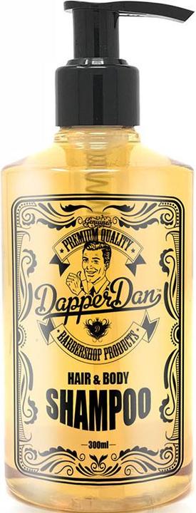 Actual product image Dapper Dan Hair & Body (300 ml, Liquid shampoo)