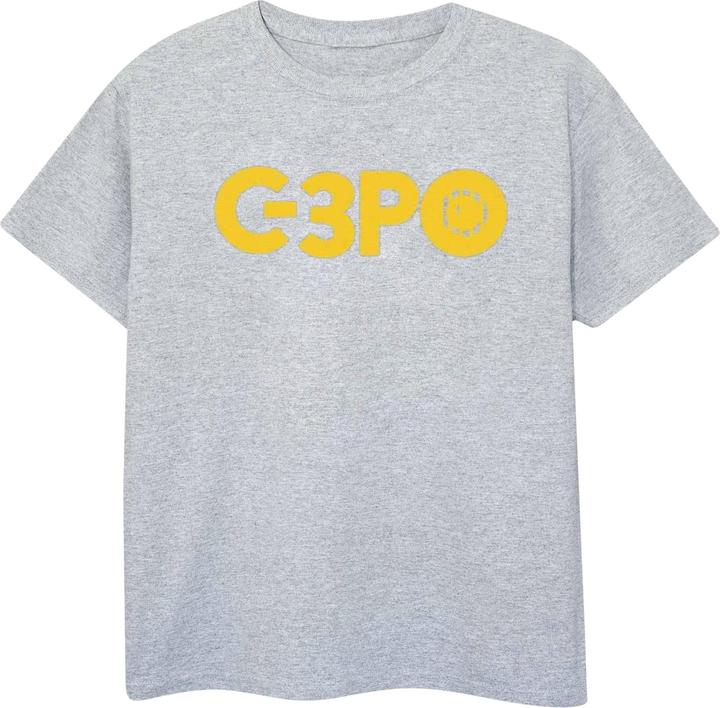 Produktbild Star Wars The Rise Of Skywalker C3PO Text Logo TShirt (L)