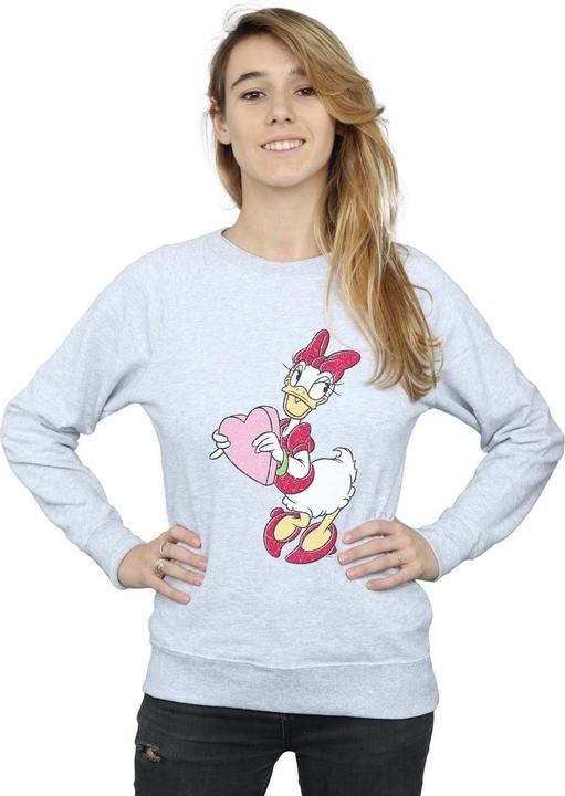Produktbild Disney Daisy Duck Love Heart Sweatshirt (M)