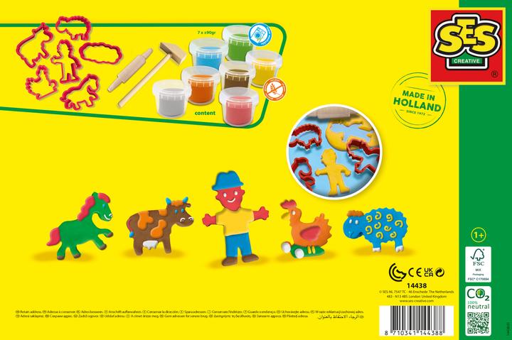 Actual product image Ses Creative My first modelling clay mega set with tools