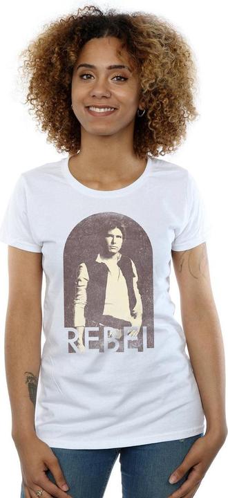 Immagine prodotto Star Wars Han Solo Rebel Maglietta Donna (S)