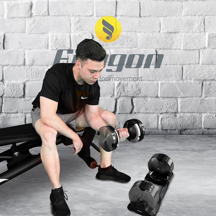 Image du produit Fitagon Haltère court réglable Pro (1 x 24 kg)
