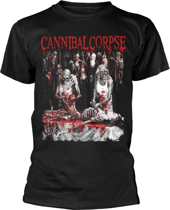 Actual product image Cannibal Corpse Unisex Adult Butchered At Birth T-Shirt (XL)
