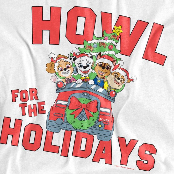 Produktbild Paw Patrol Howl For The Christmas Holidays TShirt (L)
