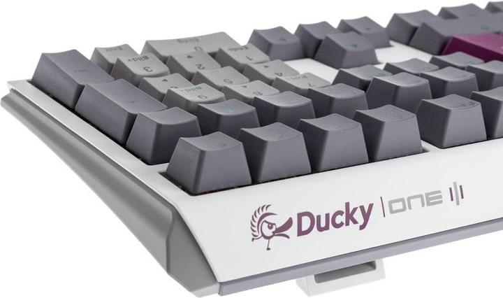 Image du produit Ducky One 3 Mist Grey Clavier de jeu, RGB LED - MX-Ergo-Clear (US, Filaire)