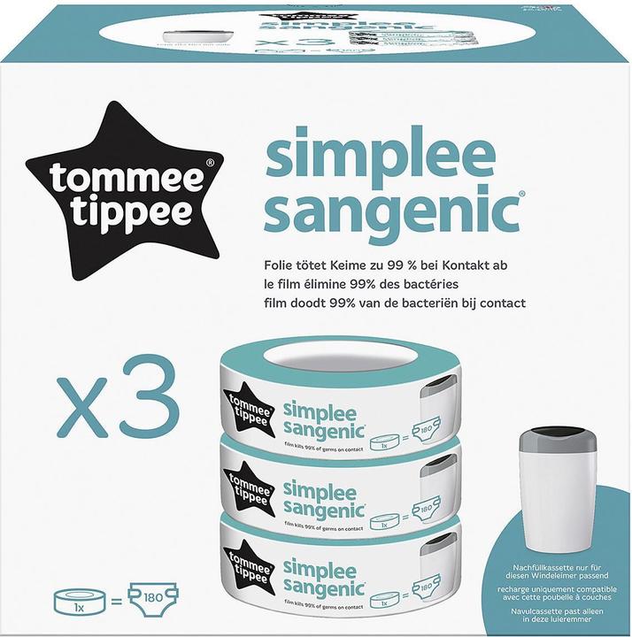 Sangenic Simple refill cassettes (3 pcs) (3 x)