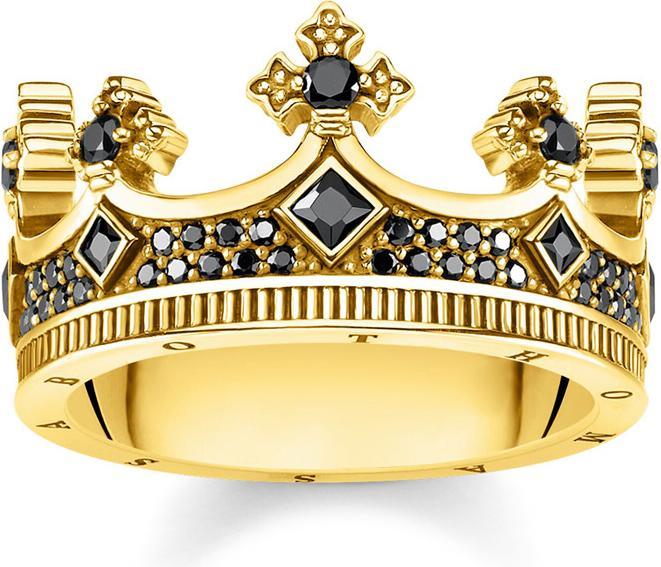 Image du produit Thomas Sabo Anneau couronne or (48, Argent 925)
