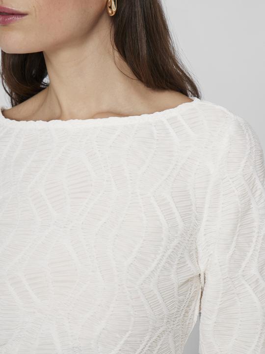 Image du produit Vila Haut à décolleté sous-marin et manches longues (XL)
