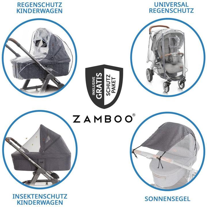 Immagine prodotto ABC Design Kombikinderwagen Kombi-Kinderwagen Salsa 5 Air inkl. Babywanne