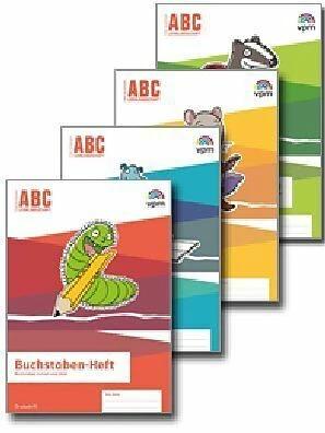 Produktbild ABC-Lernlandschaft 1/2. Basis-Paket: 4 Arbeitshefte Druckschrift Klasse 1/2 (Deutsch, 2019)