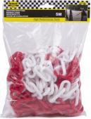 Benson Chaîne barrière 5 mètres rouge-blanc (5 m)