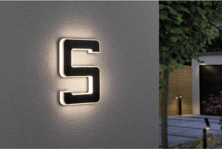 Actual product image Paulmann Solar house number (20 lm, IP44)