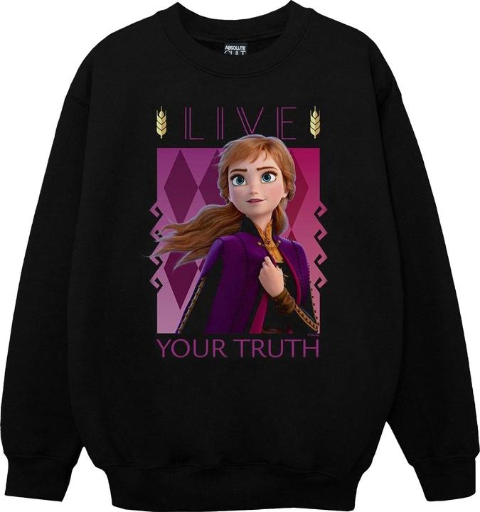 Produktbild Disney Frozen 2 Anna Live Your Truth Sweatshirt Jungen (140, 146)