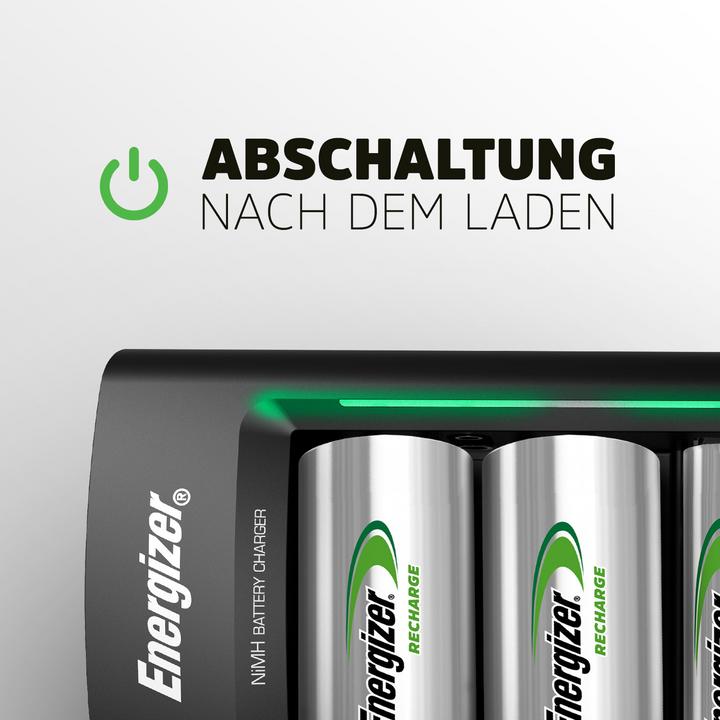 Immagine prodotto Energizer Ricarica universale (1 pz., D, AAA, AA, 9V Block, 2300 mAh, Caricabatterie senza batteria)