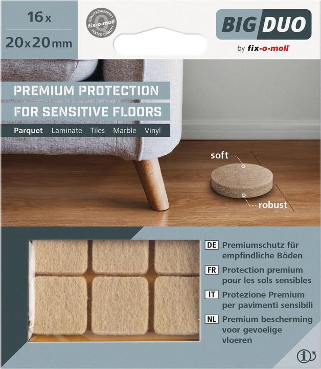 Fix-o-moll Patins pour parquet (Parquets glisseurs, 16 pièce(s))