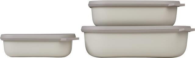 Image du produit Rosti Mepal Mepal - Cirqula Low Rect Bowl Set - Nordic White (14598) (3.50 l)