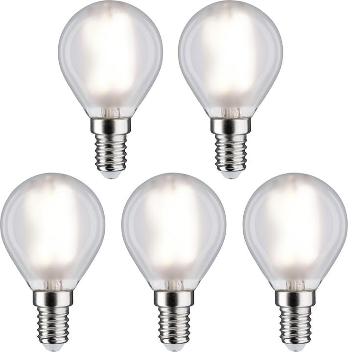Paulmann LED 5 Pack Druppels (E14, 4.80 W, 470 lm, 1 x, F)