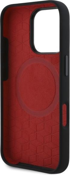 Actual product image BMW BMHMP16X23SLIK iPhone 16 Pro Max 6.9" czarny/black hardcase Silicone Turning Lines MagSafe (Apple iPhone 16 Pro Max)