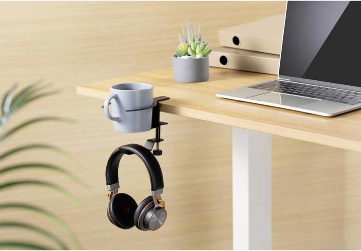 Immagine prodotto SpeaKa Professional Porta cuffie e porta bicchieri universali