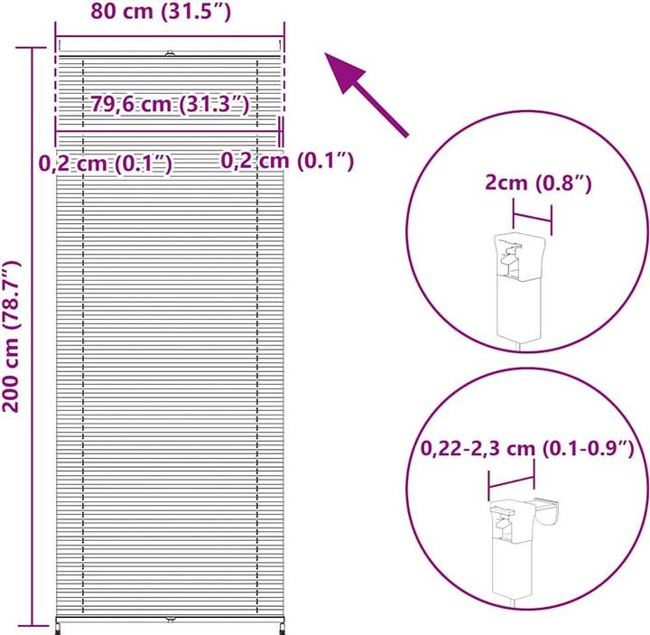 Produktbild VidaXL Dionis (80 x 200 cm)