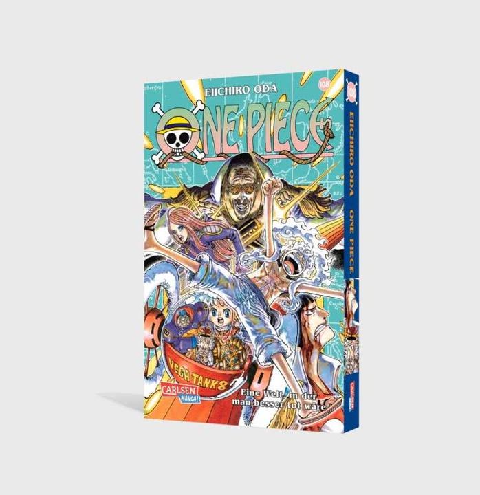 Actual product image One Piece 108 (German, Eiichiro Oda, 2025)