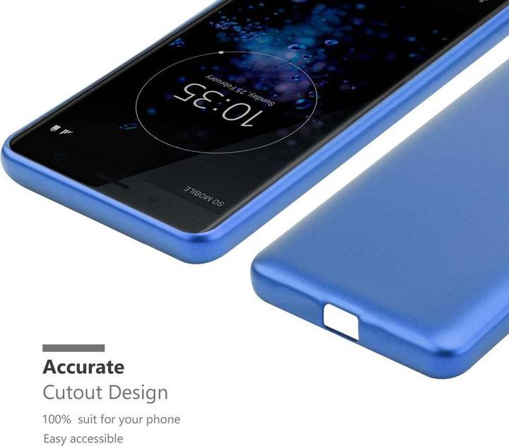 Immagine prodotto Cadorabo Custodia TPU Matt Metallic (Sony Xperia XZ2 Compact)