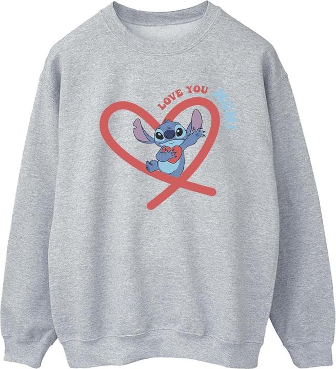 Immagine prodotto Disney Lilo & Stitch Love You Mum Felpa Donna (L)