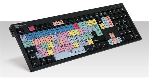 Image du produit Logickeyboard Adobe Premiere Pro CC UK (PC/Nero) (ING. Int., Filaire)