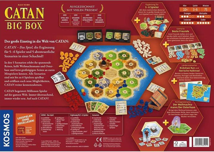 Produktbild Kosmos Catan - Big Box (Deutsch)