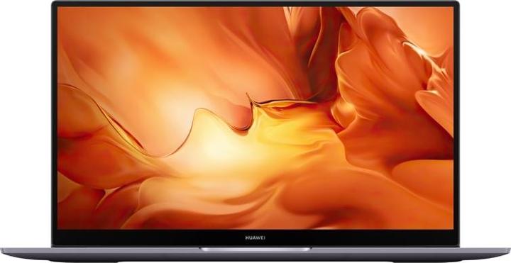 Actual product image Huawei MateBook D16 Space Gray 40.89cm 16.1" IPS AMD RyzenTM 5 16GB RAM 512GB SSD - 512 (16.10", AMD Ryzen 5 4600H, 16 GB, 512 GB)