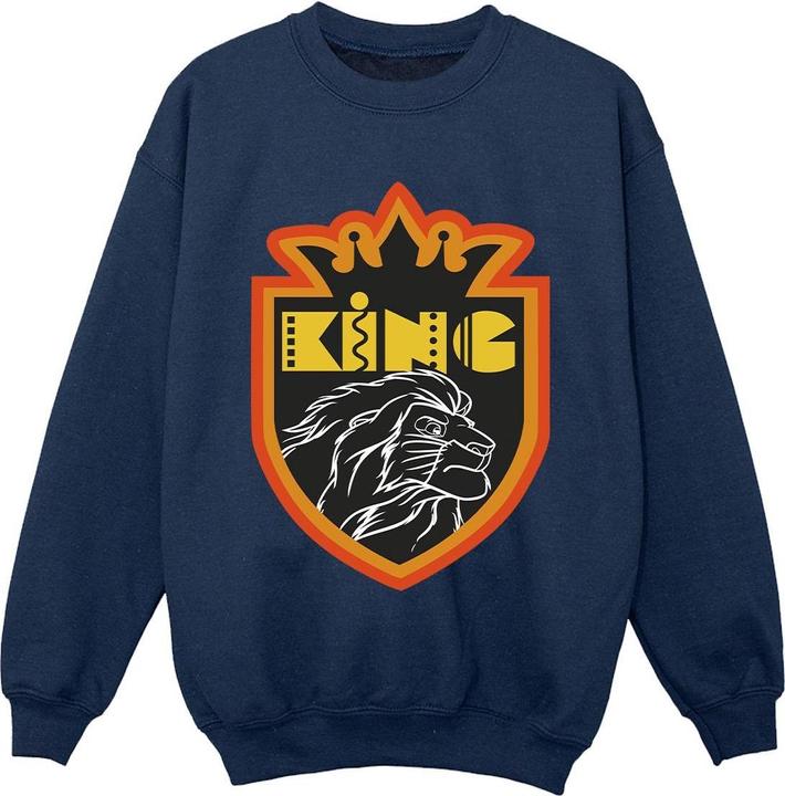 Actual product image Disney Boys The Lion King Crest Sweatshirt (128)
