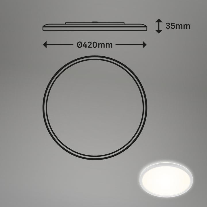 Actual product image Briloner Bathroom ceiling light (2900 lm)