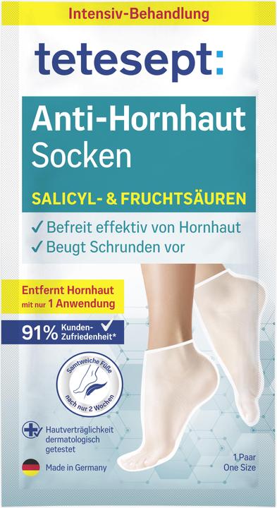 Tetesept Anti-Hornhaut Fusssocke (Hornhautentferner)