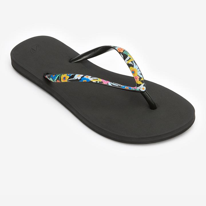 Olaian Zehensandalen Damen 500 Little Azae schwarz