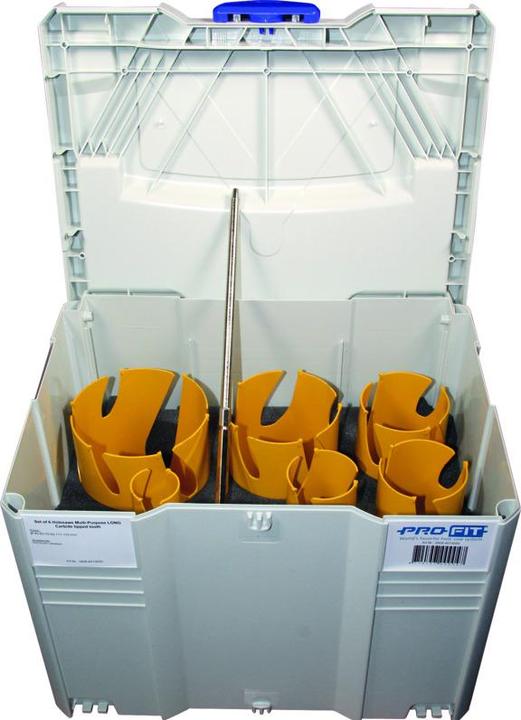 Produktbild Magni Lochsäge-Set lang ProFit im Systainer Inh. 45-65-76-92-111-133 mm Profit (133 mm)