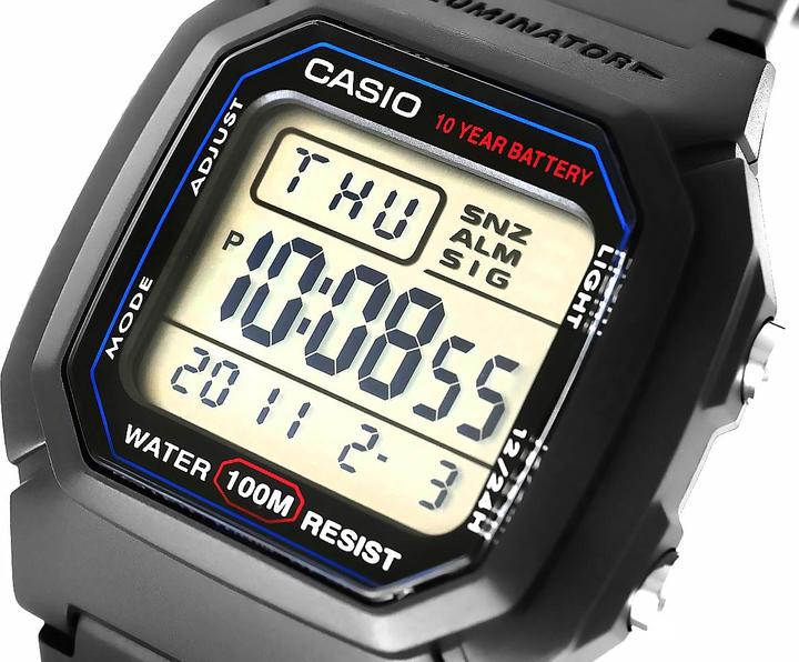 Image du produit Casio W-800h-1aves (Montre numérique, 44 mm)