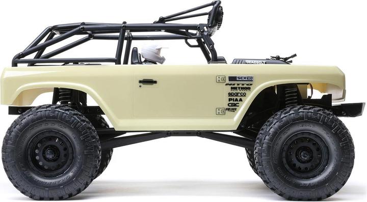 Image du produit Axial SCX10 II Deadbolt Electro Brushed Crawler 4WD 1:10 RTR Tan (RTR Prêt à fonctionner)