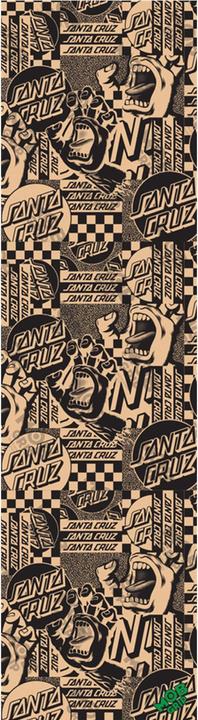 Produktbild Mobility on Board Santa Cruz Flier Collage Hand Griptape (1Sheet)