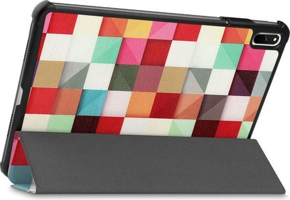 Actual product image MU Style Triple folding cover with pattern (Huawei MatePad 11 (2021))