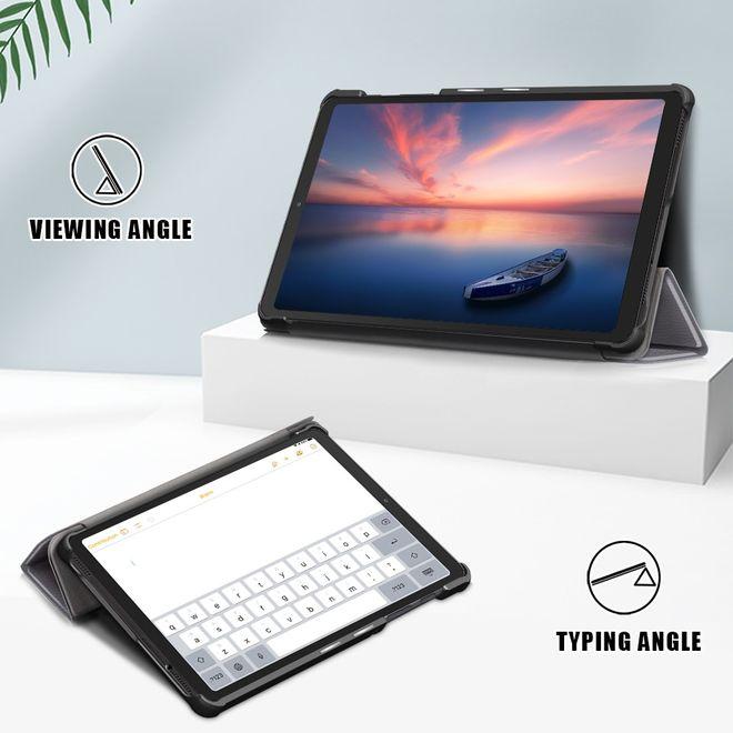 Actual product image MU Classic Triple foldable leather cover (Galaxy Tab A7 Lite 8.7)