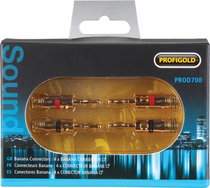 Produktbild Profigold ProD700 Sky Bananenstecker