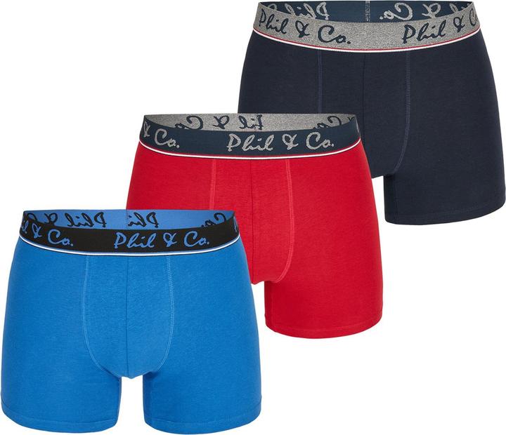 Produktbild Phil & Co. Berlin Retro Boxer Jersey Core (3XL, 3er Pack)